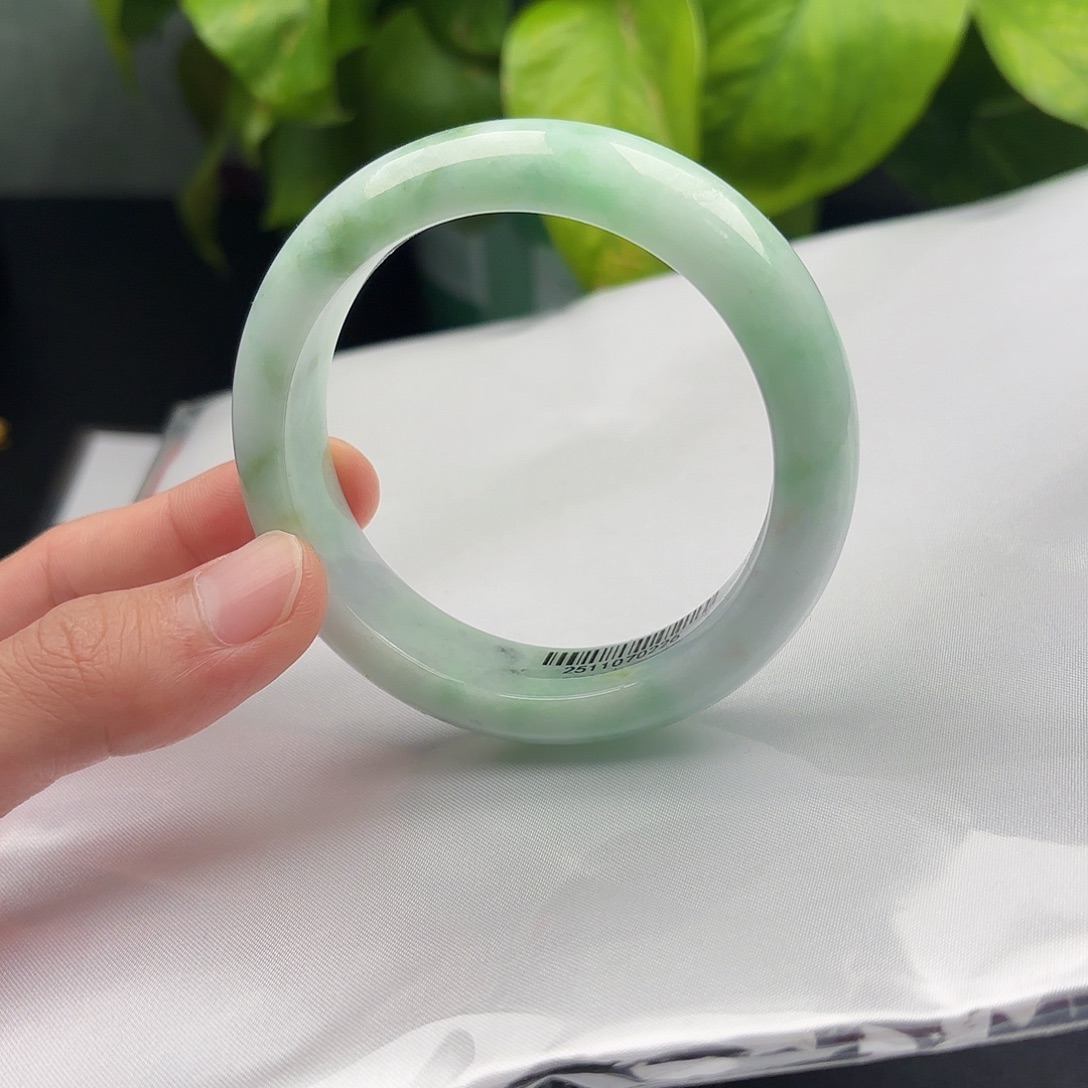 翡翠未镶嵌手镯x3 58 26