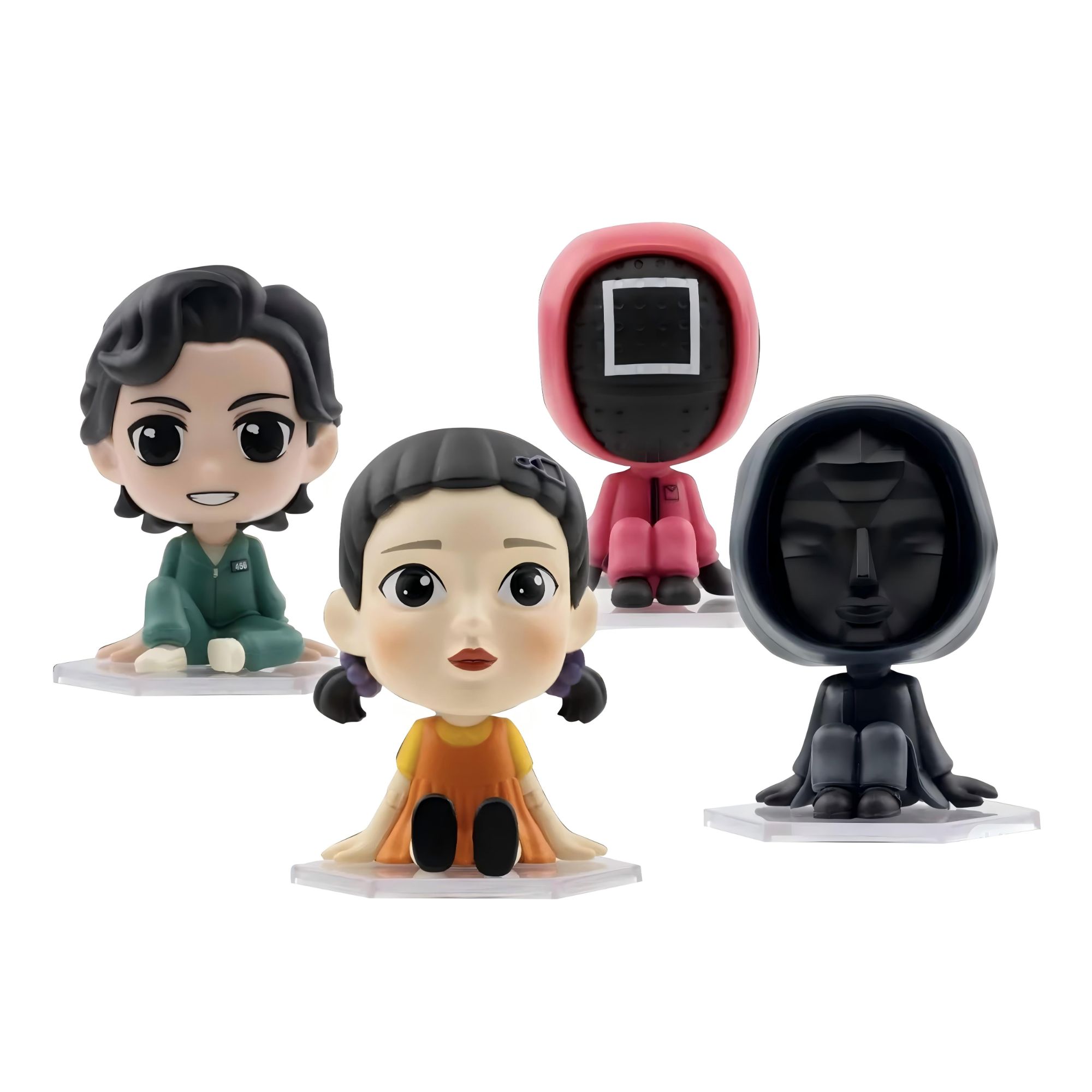 YUME【网飞影视剧】SQUID GAME BOBBLE HERO人物桌面车载摆件手办