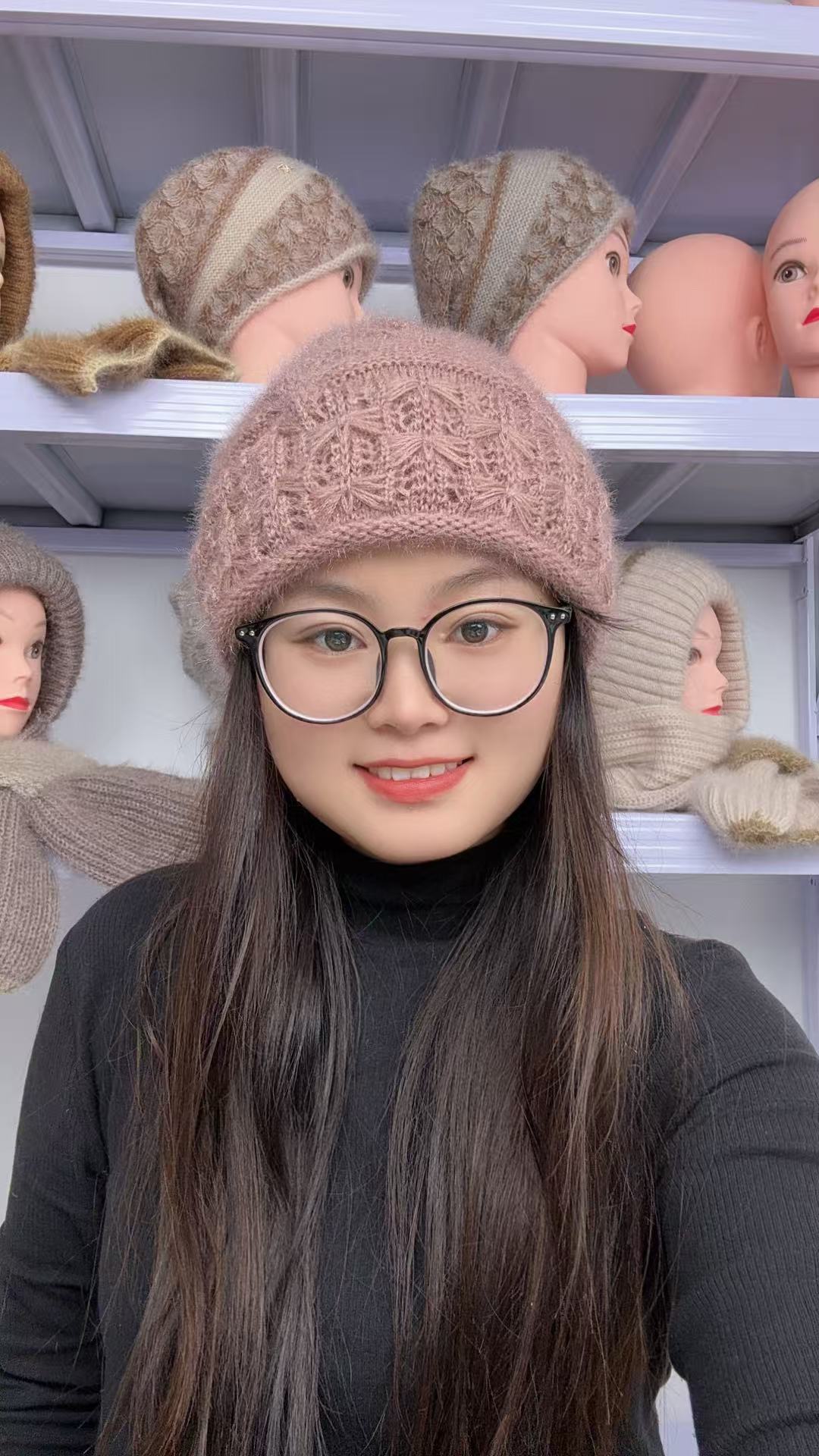 日式秋季冬季女民族风田园风帽子百搭冬天冷帽甜美保暖日系ins