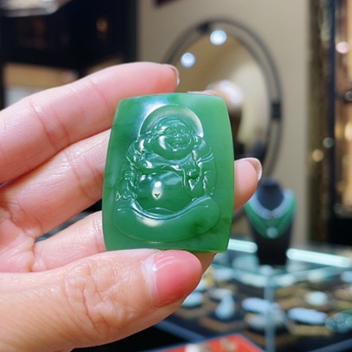 【闪购商品】和田玉未镶嵌颈饰佛