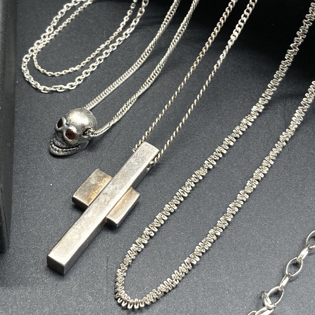 铜合金琉璃项链 中古5-100时尚百搭古风复古宫廷素款