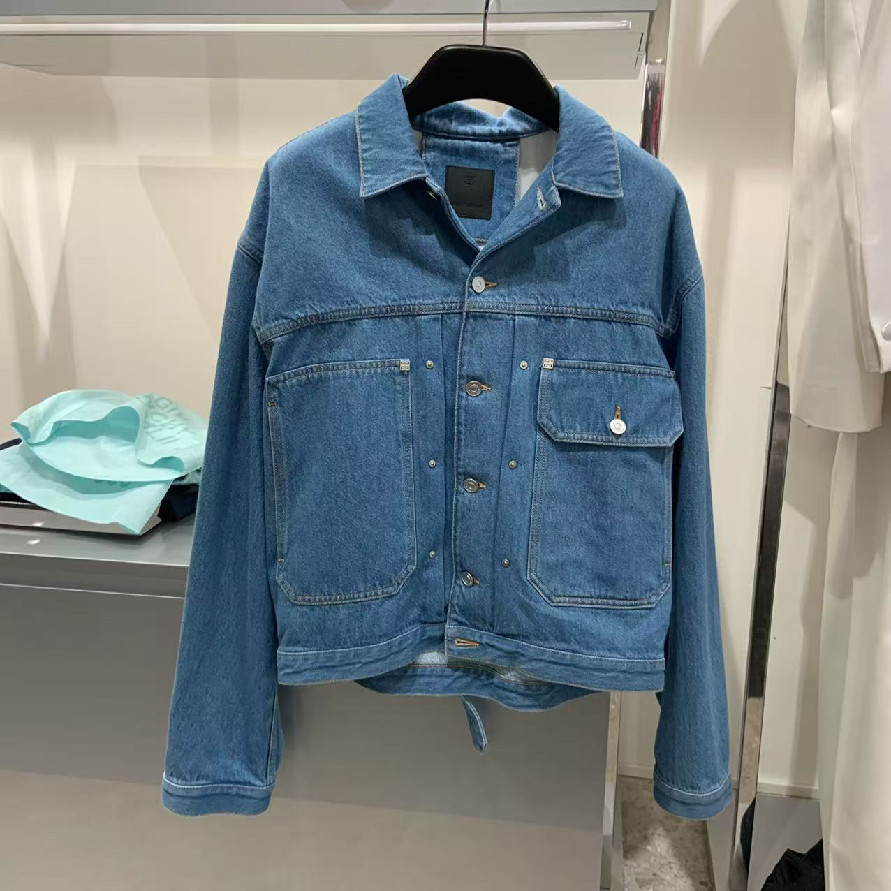 未使用 Givenchy/纪梵希 男士外套夹克牛仔款