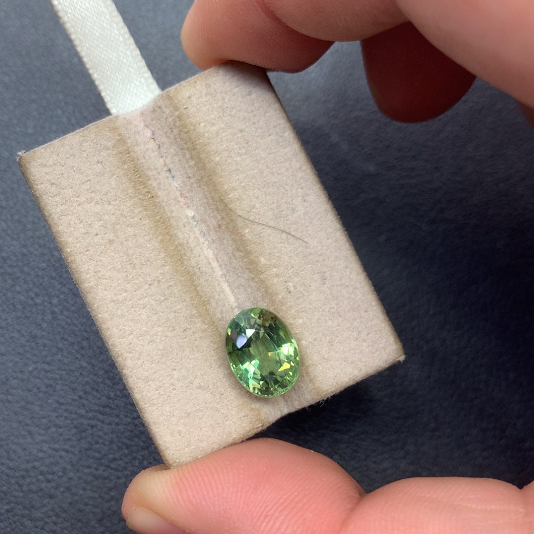绿色碧玺裸石未镶嵌4.6ct