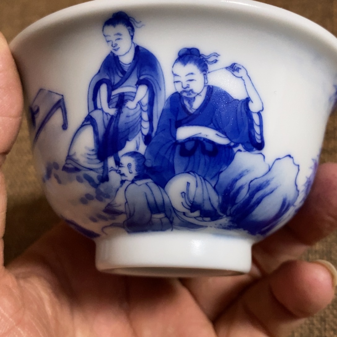 杯木*名景德镇高温还原陶瓷