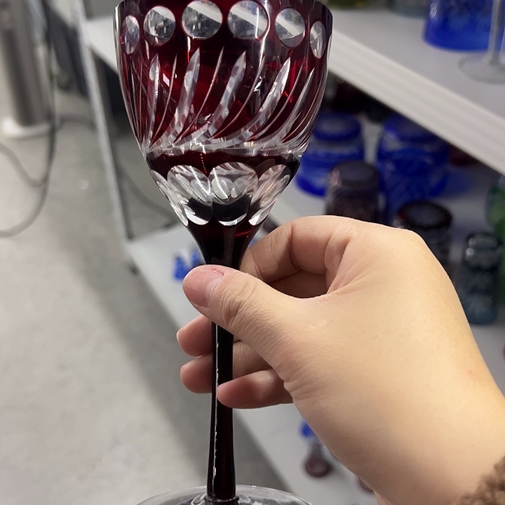 水晶玻璃手柄款微瑕一个