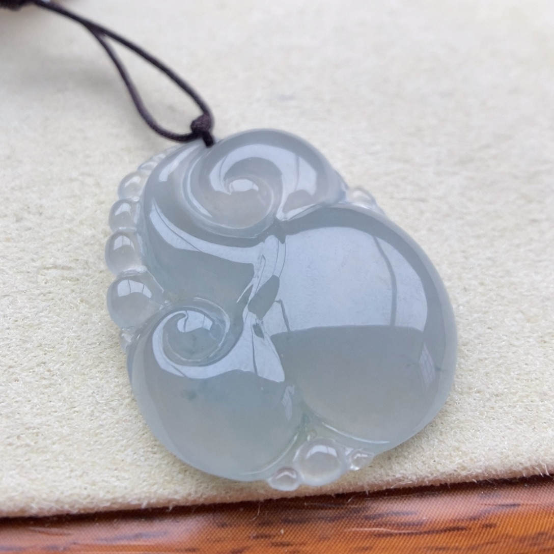 翡翠未镶嵌颈饰吊坠21