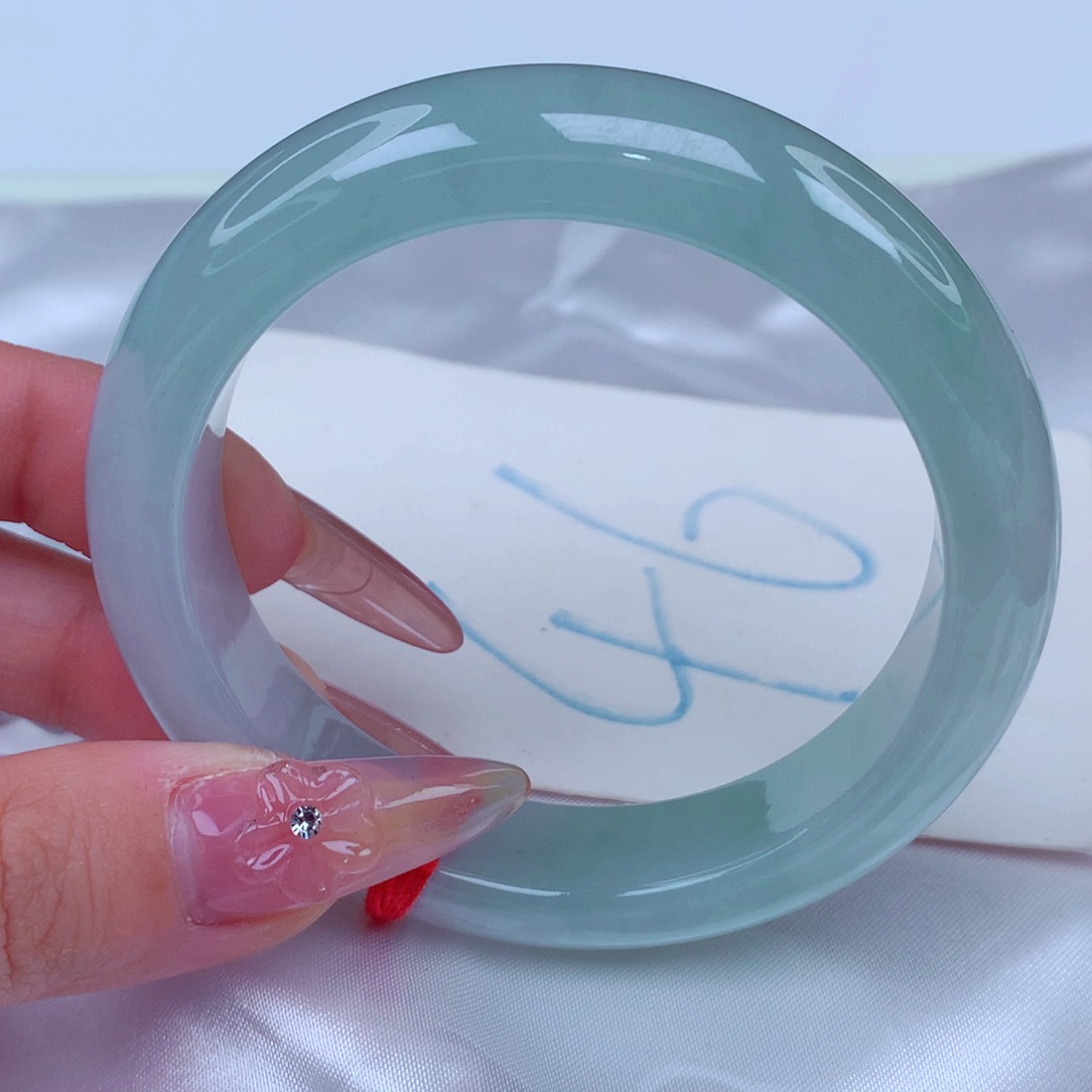 翡翠手镯未镶嵌天然缅甸翡翠A货手镯