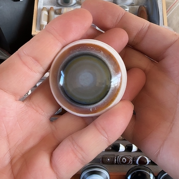 杲***日玛瑙/玉髓未镶嵌吊坠(不含链)