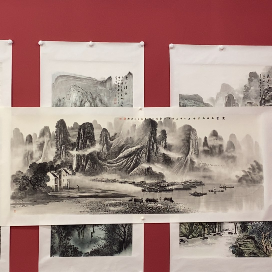 国画幸****)莫桂明小六精品佳作