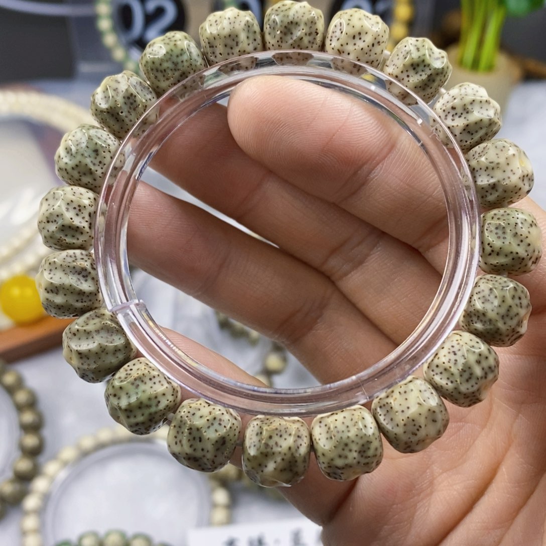 星月菩提手串11青花无相