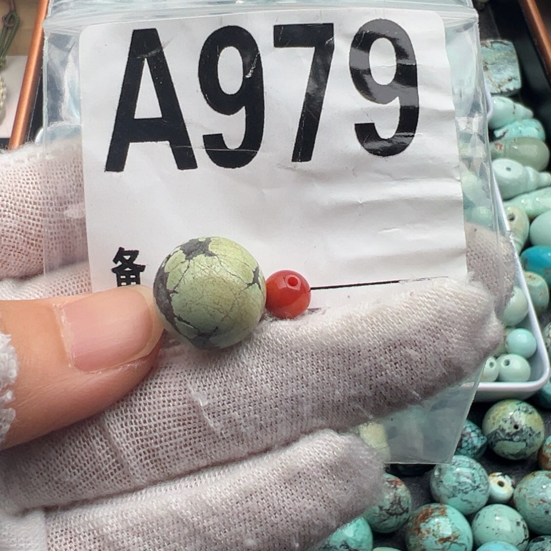未镶嵌卡14圆珠南红玛瑙