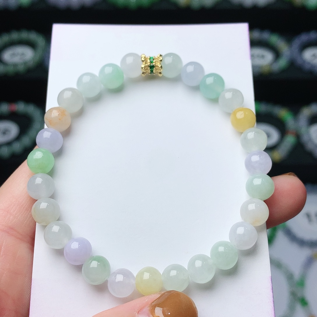 翡翠手链未镶嵌翡翠