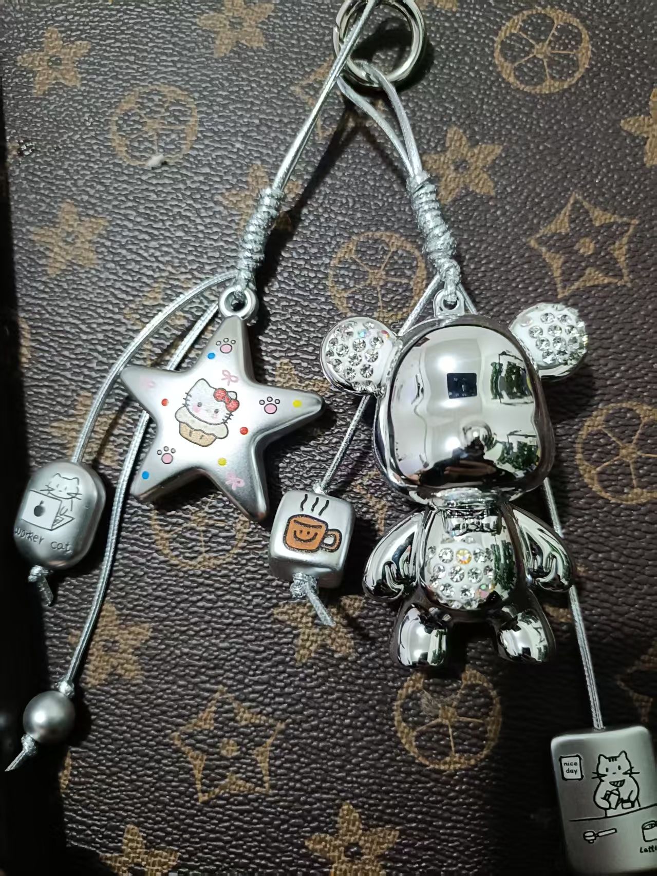 可爱风包挂件简约风中式便携款运动风清新风