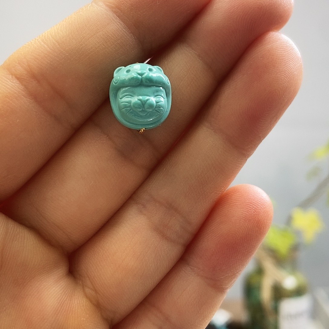 未镶嵌绿松石珠宝奇石