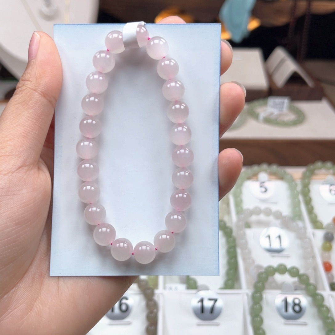 未镶嵌和田玉手串看***！