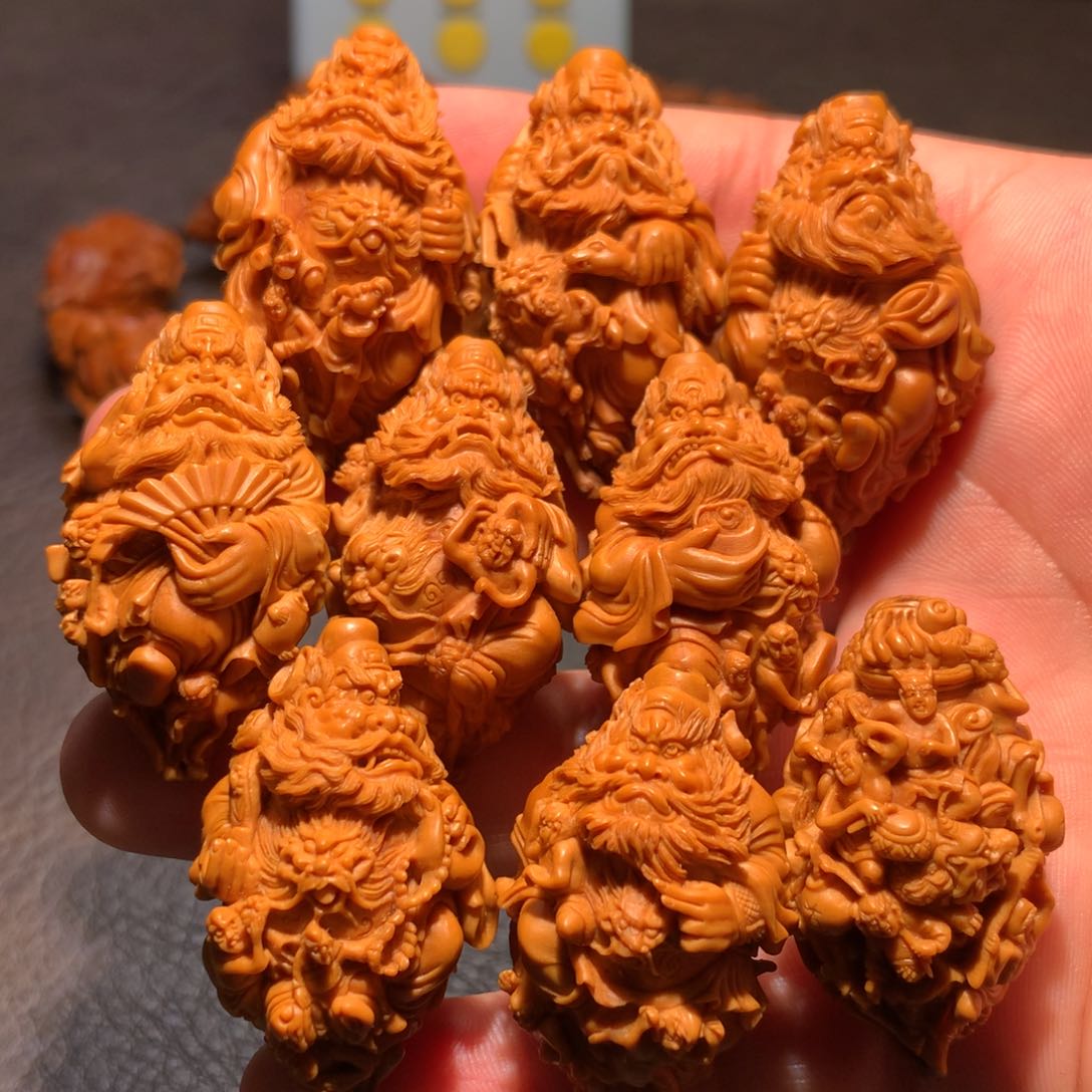 【闪购商品】橄榄核手串/手链百鬼钟馗伏魔