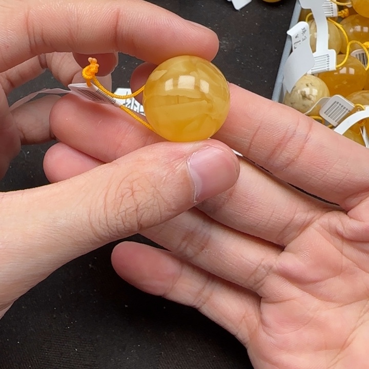 必***客蜜蜡未镶嵌珠宝奇石天然分单498