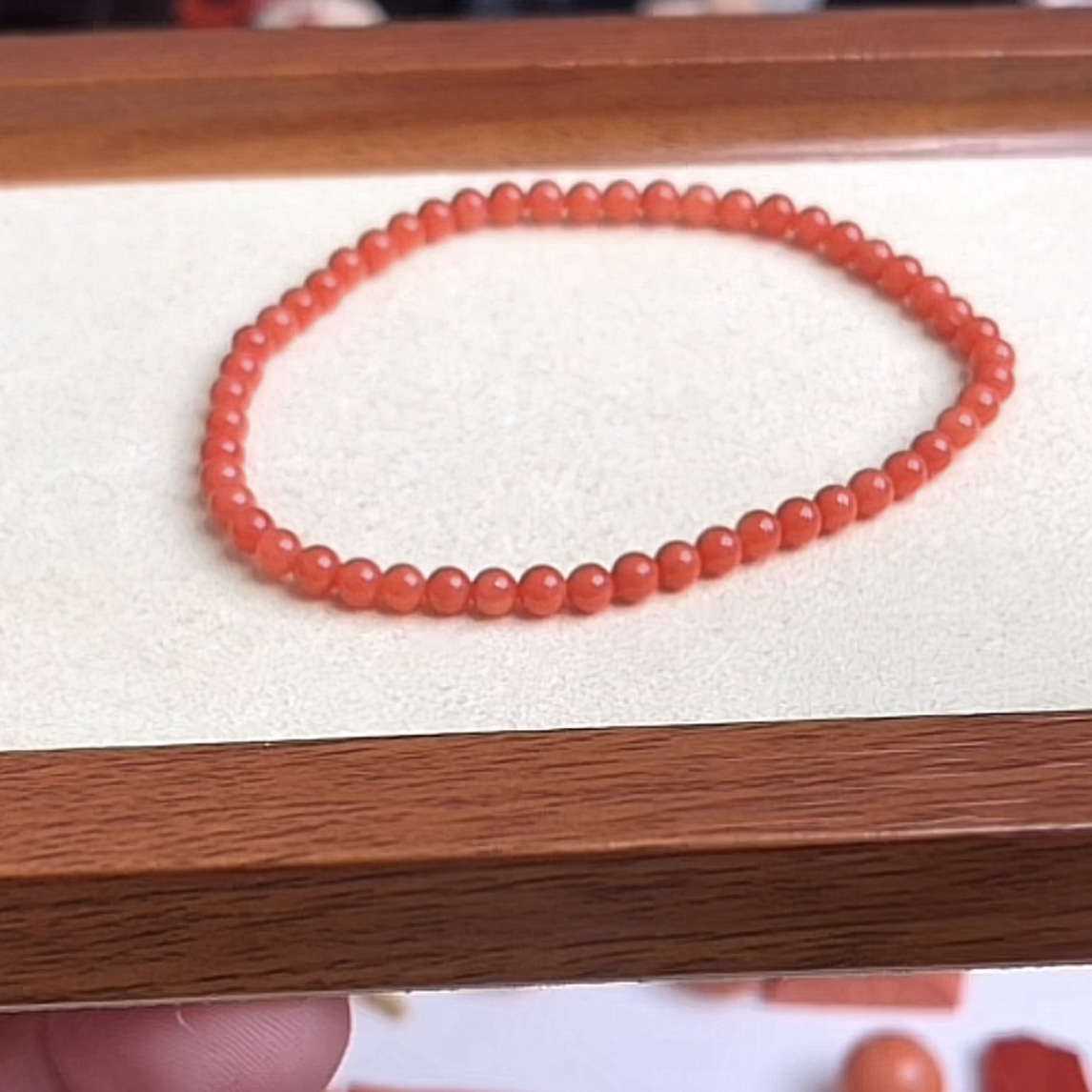 沙丁珊瑚手串-多样性发货