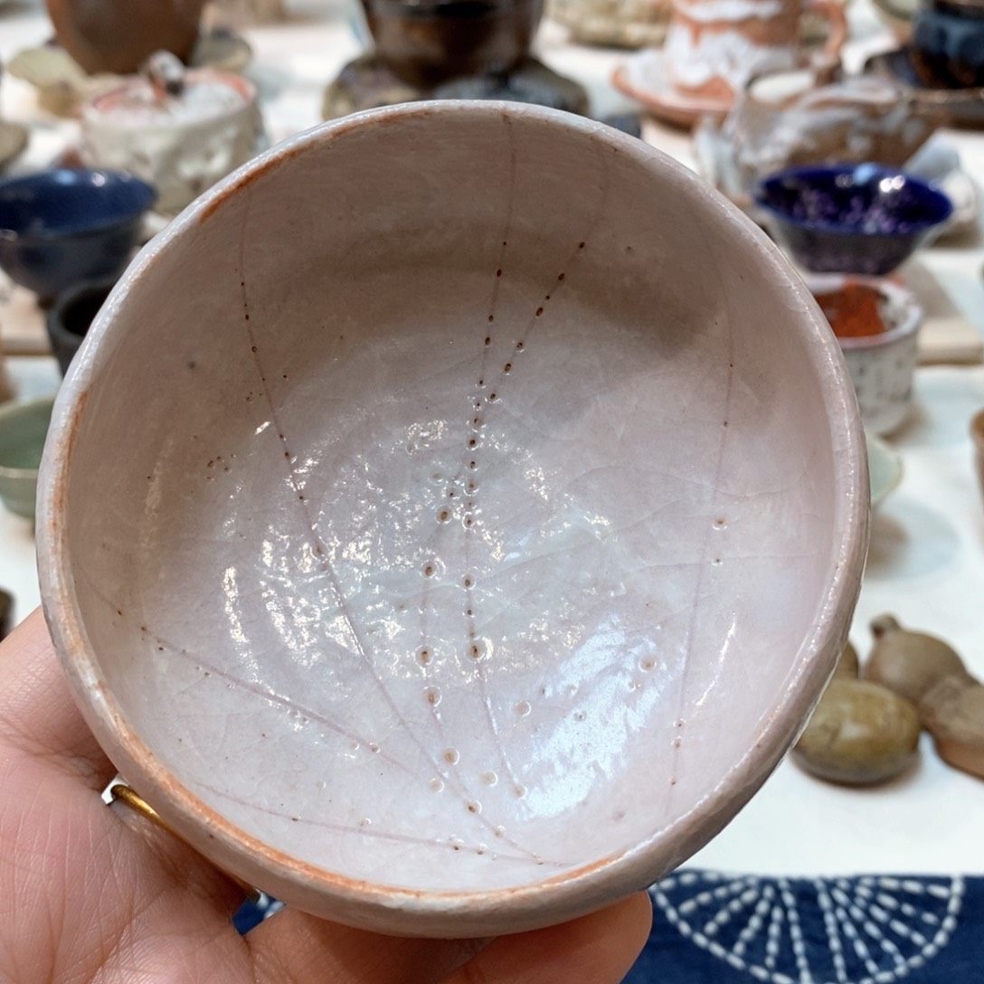 柴烧侘寂粗陶茶具 