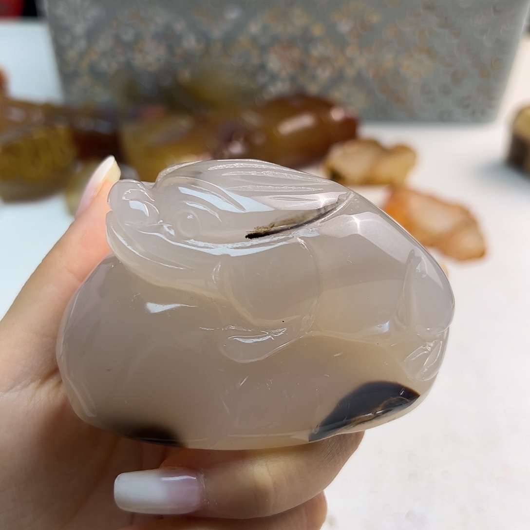 玛瑙/玉髓未镶嵌颈饰