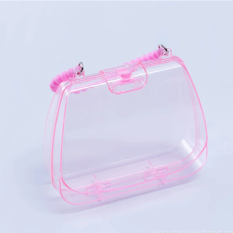 【子菲】手工DIY首饰盒手提包可爱饰品发饰公主收纳盒