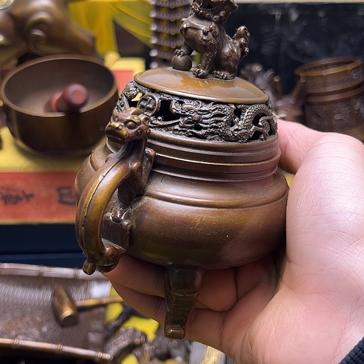 精美铜器点击下单