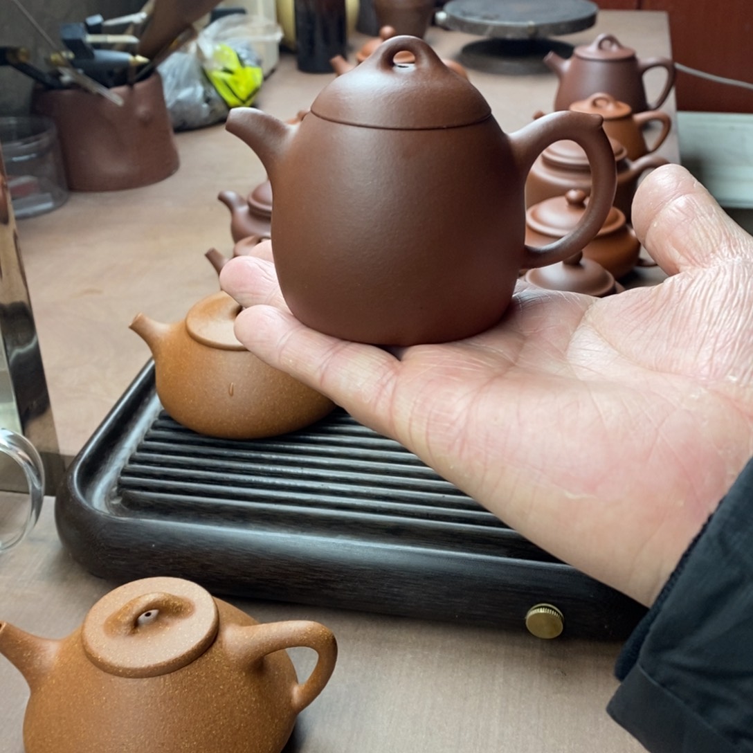 紫砂茶壶紫砂壶秦权微瑕