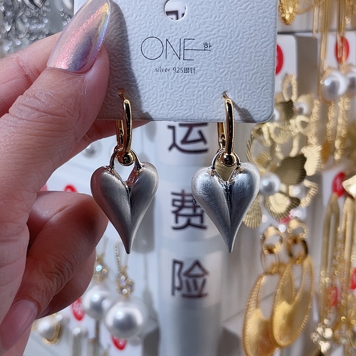 仿珍珠铁合金合金饰品耳扣2