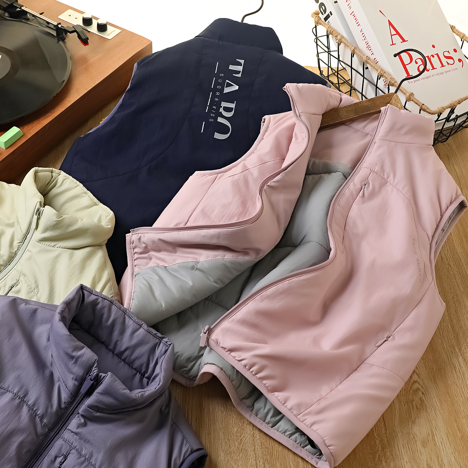 XYT儿童冬季时尚保暖大豆棉马甲中大童加厚夹棉休闲背心6876