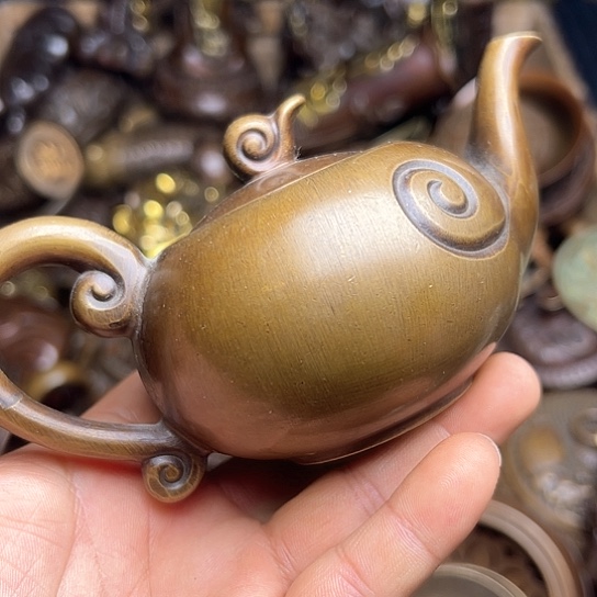 铜制文玩把玩物件