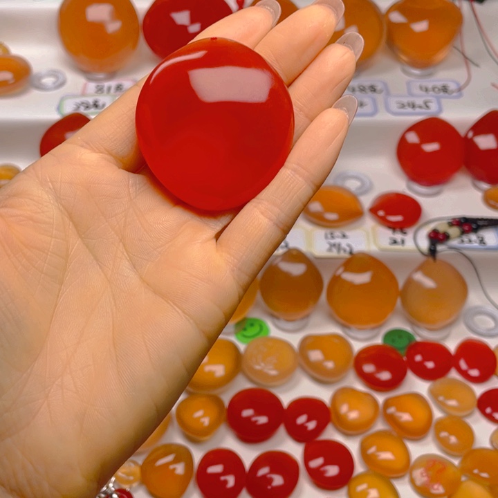 ℳ***蘇桃木保质保真青鱼石吊坠