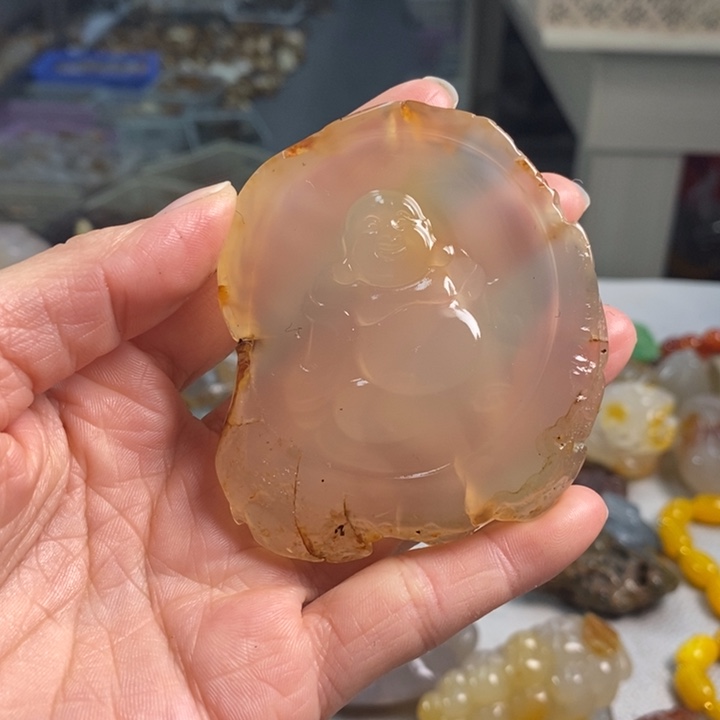 玛瑙/玉髓吊坠(不含链)未镶嵌