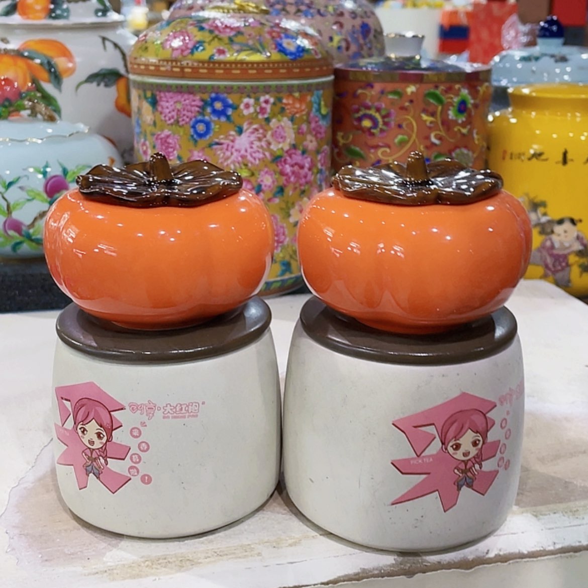 【闪购商品】罐陶瓷茶叶罐密封罐