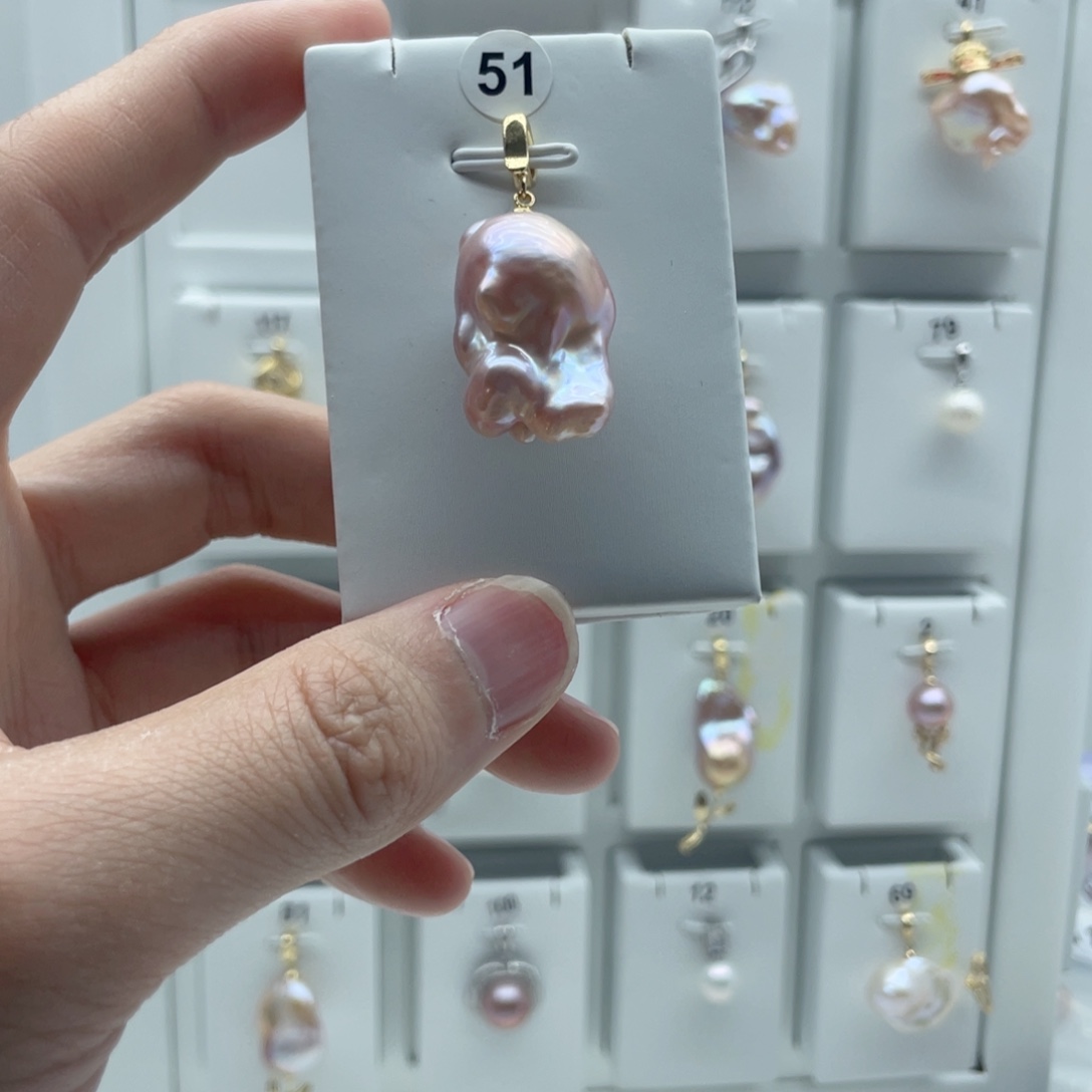 颈饰淡水珍珠合金