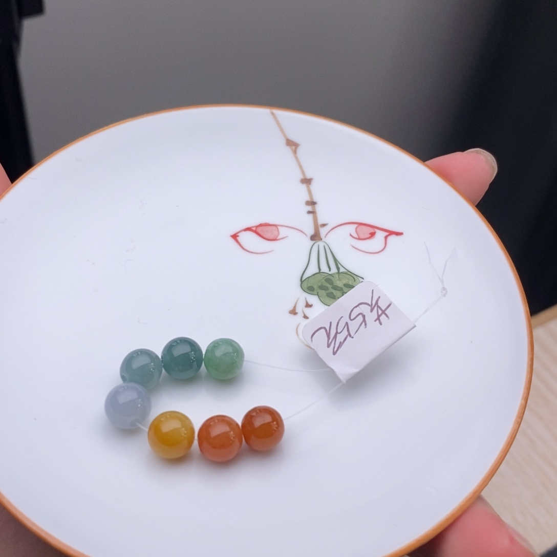 翡翠未镶嵌手链翡翠y07 卡7