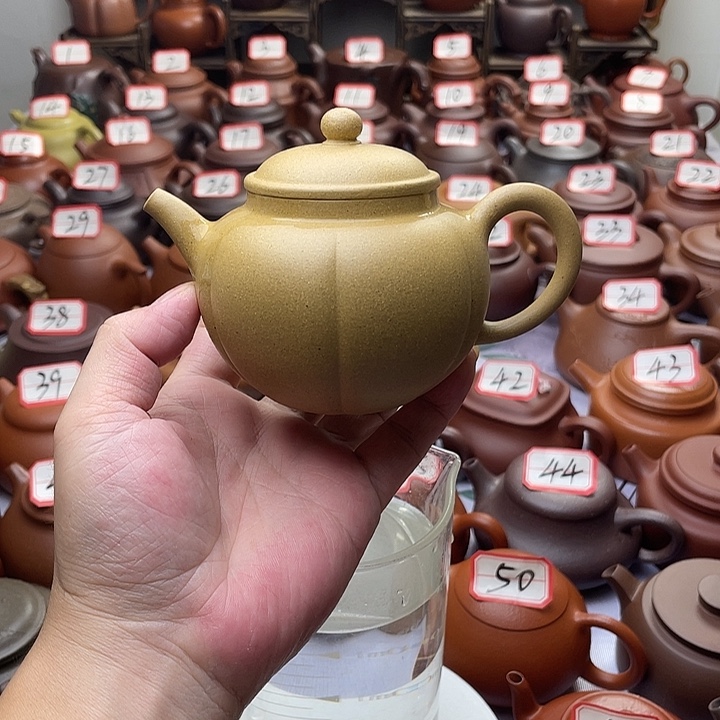 茶壶紫砂宜兴紫砂半手工