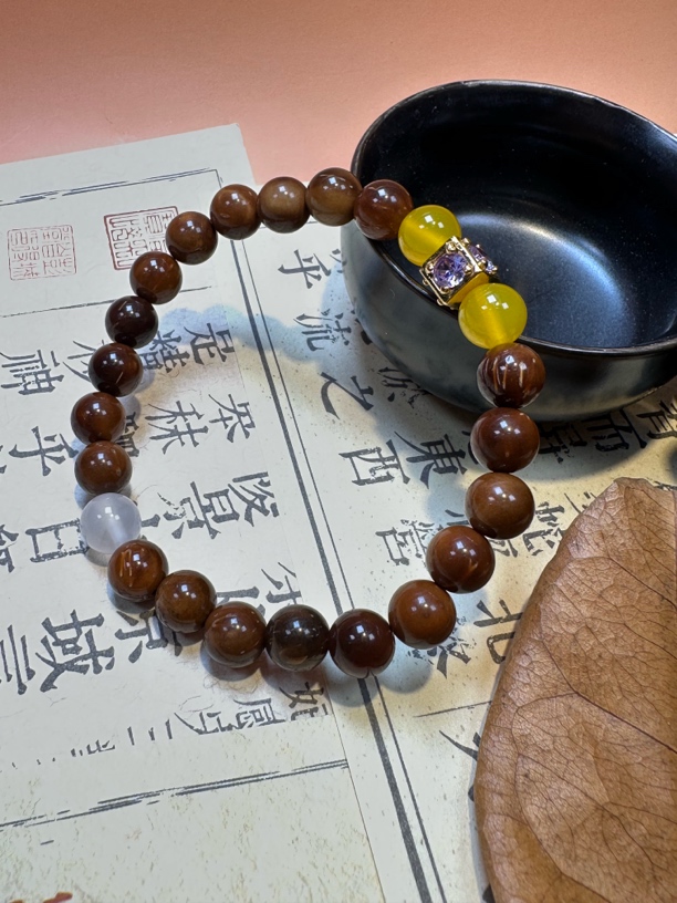 F013库克8mm单圈手串文玩男女通用