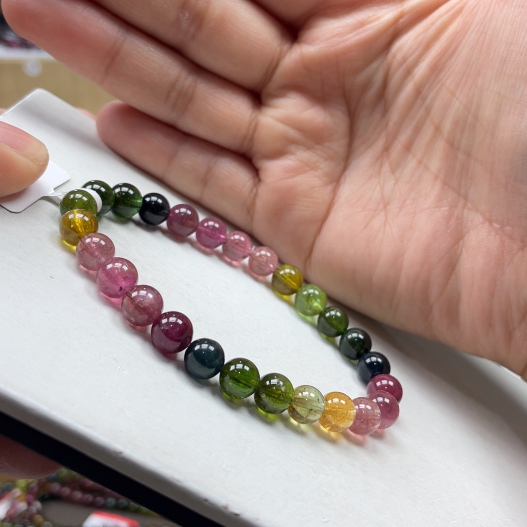 手串未镶嵌碧玺7mmmmmmmmmmmmmmmm