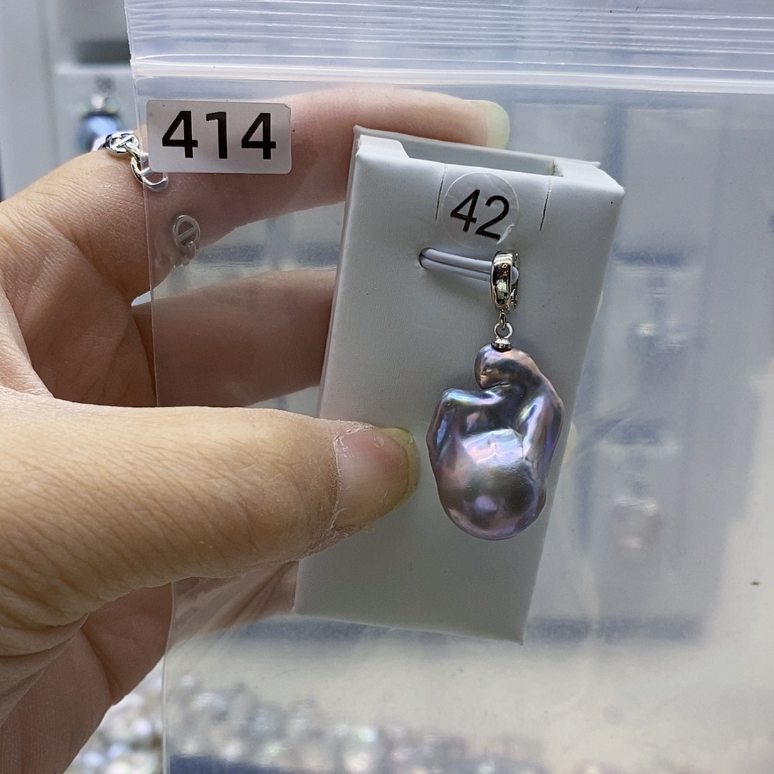 颈饰合金淡水珍珠