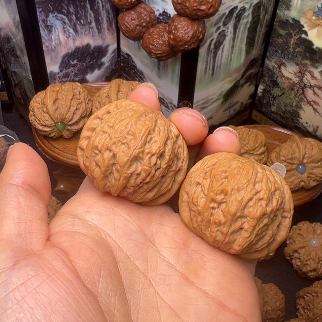 文玩核桃把件j****丶38全品铁锤