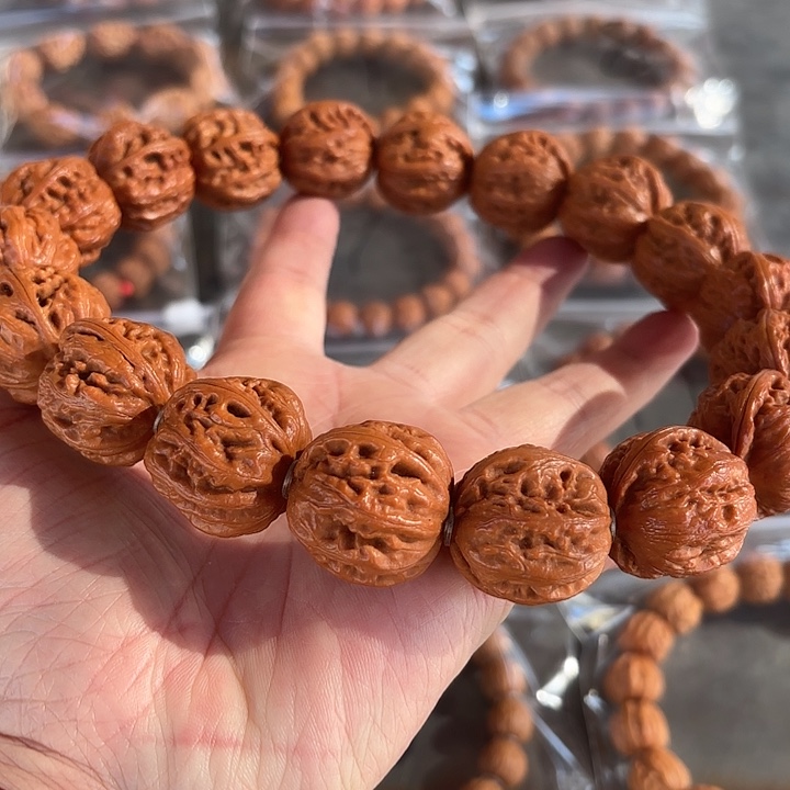 文玩核桃手串野生