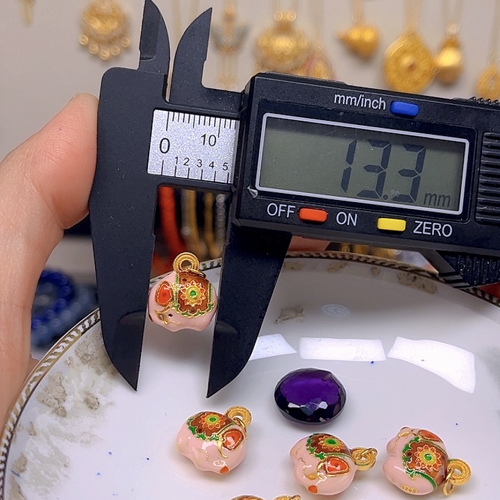 紫晶颈饰银S925镶嵌紫晶925镶嵌91