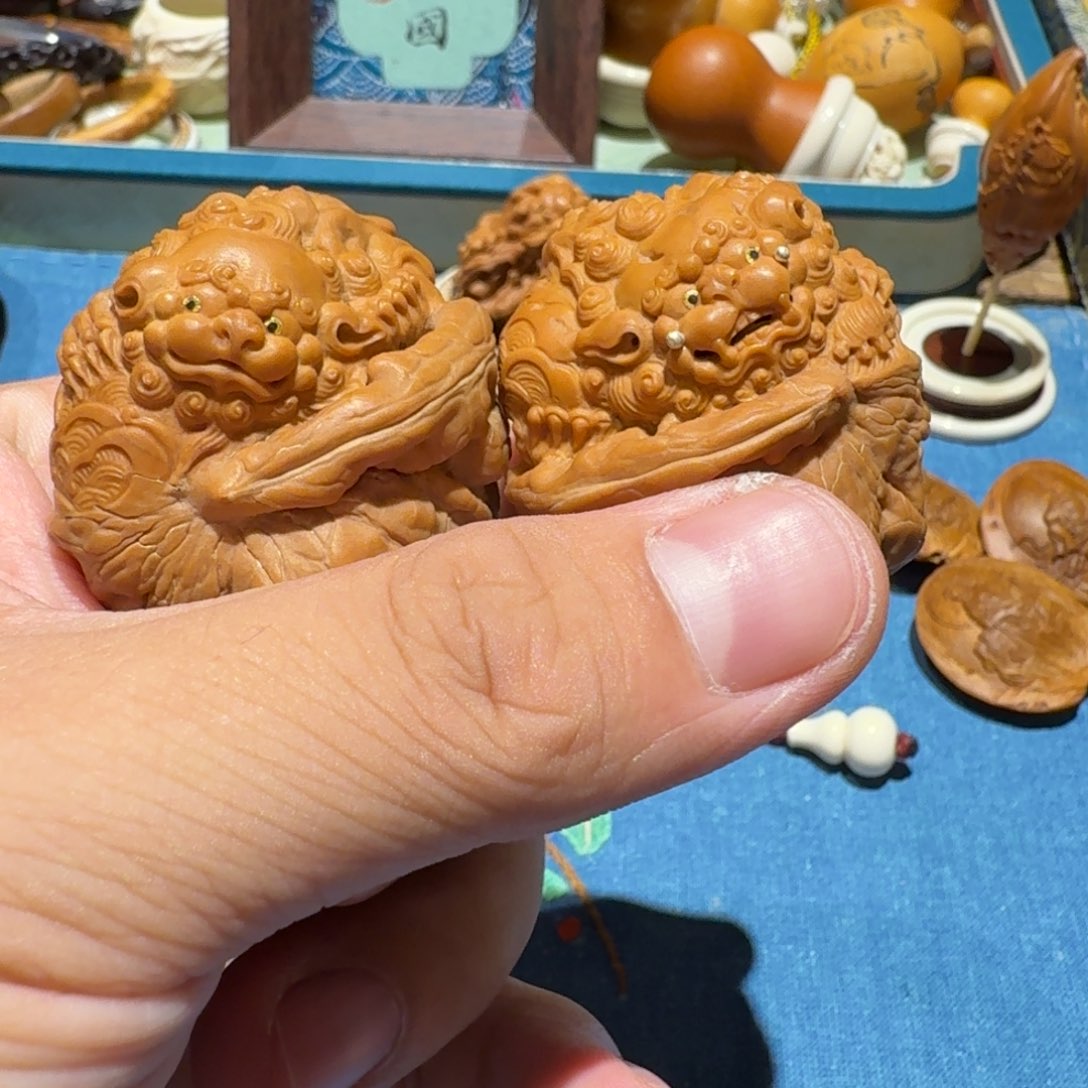 橄榄核手串/手链核雕艺术