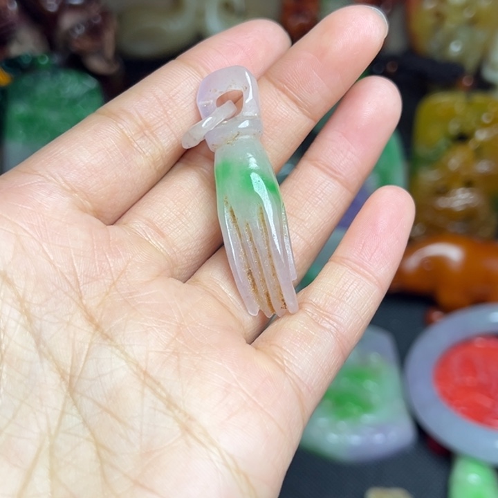 和田玉（糖玉）未镶嵌挂件