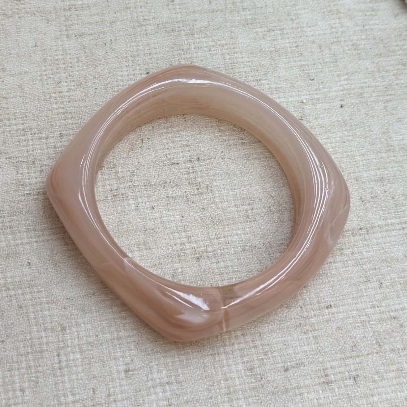 铜合金耳饰 C258粉色大手镯