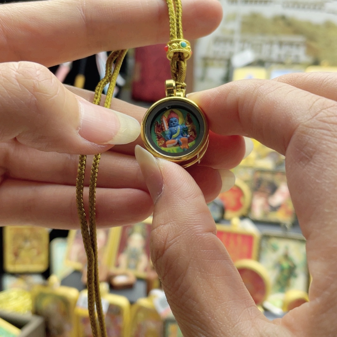 倪****吊坠唐卡的制作方法和技巧