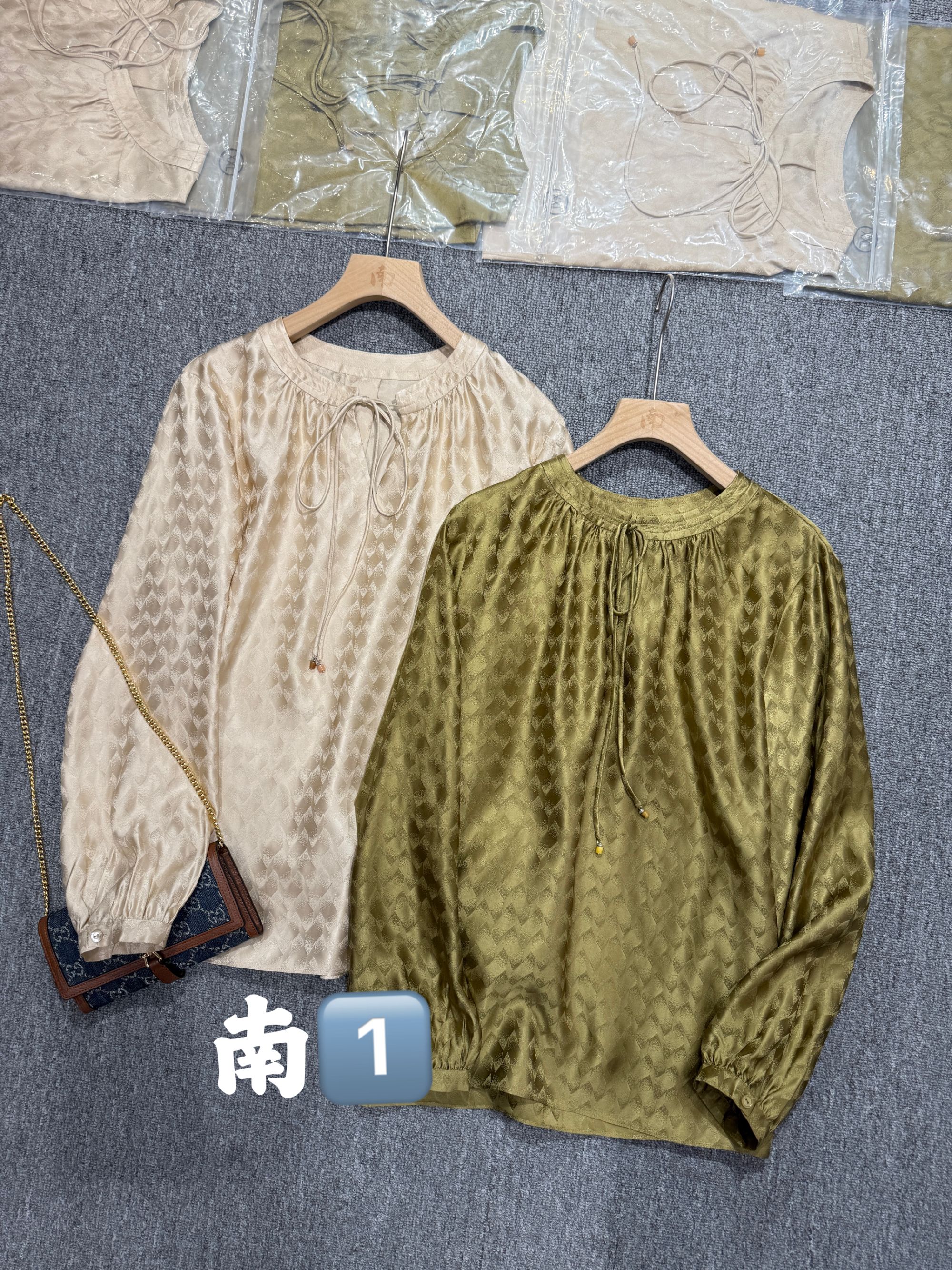 新款宽松百搭休闲薄款真丝女装衬衣