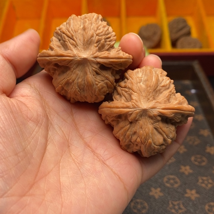 把件文玩核桃正磨44尺