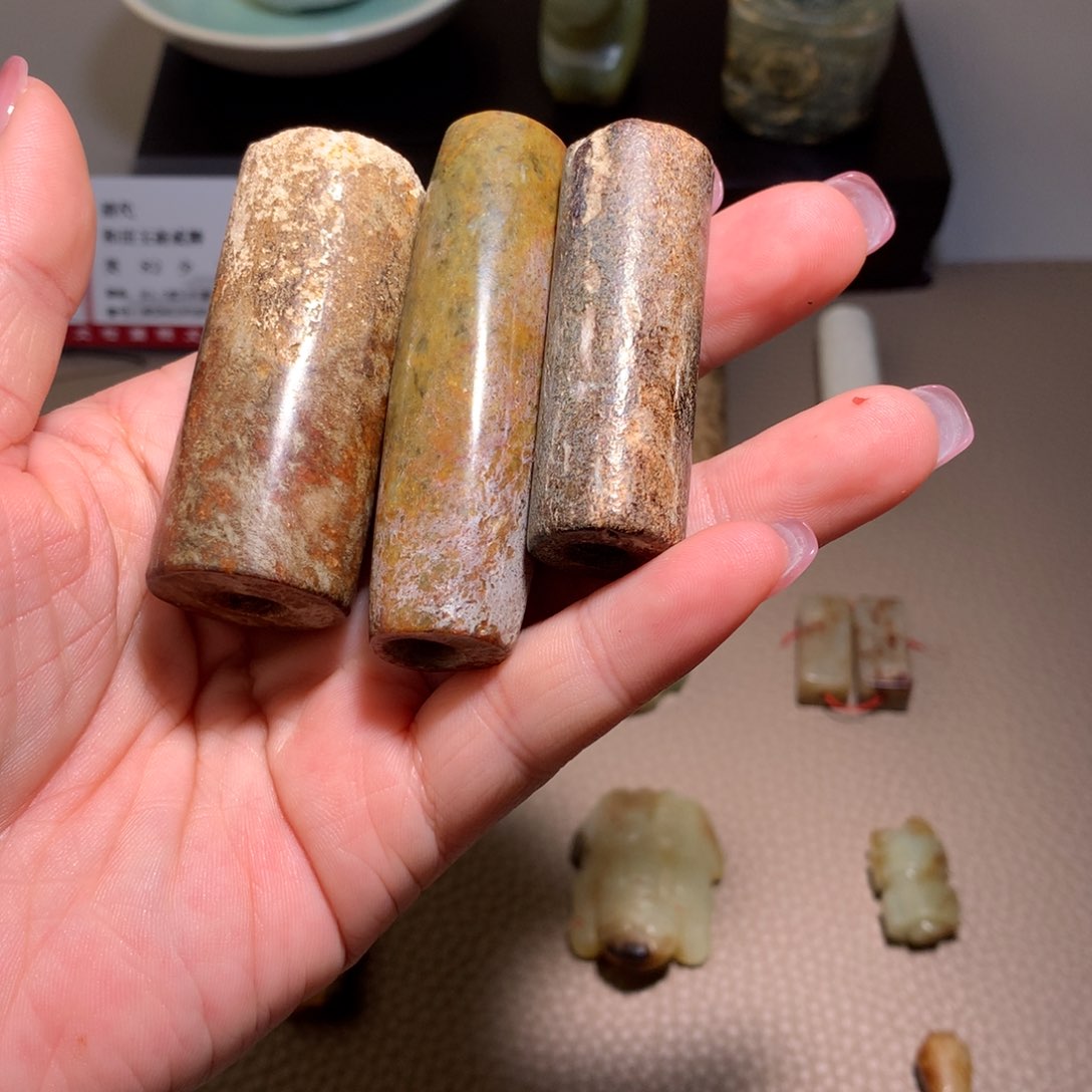 和田玉（糖玉）颈饰未镶嵌阳****.