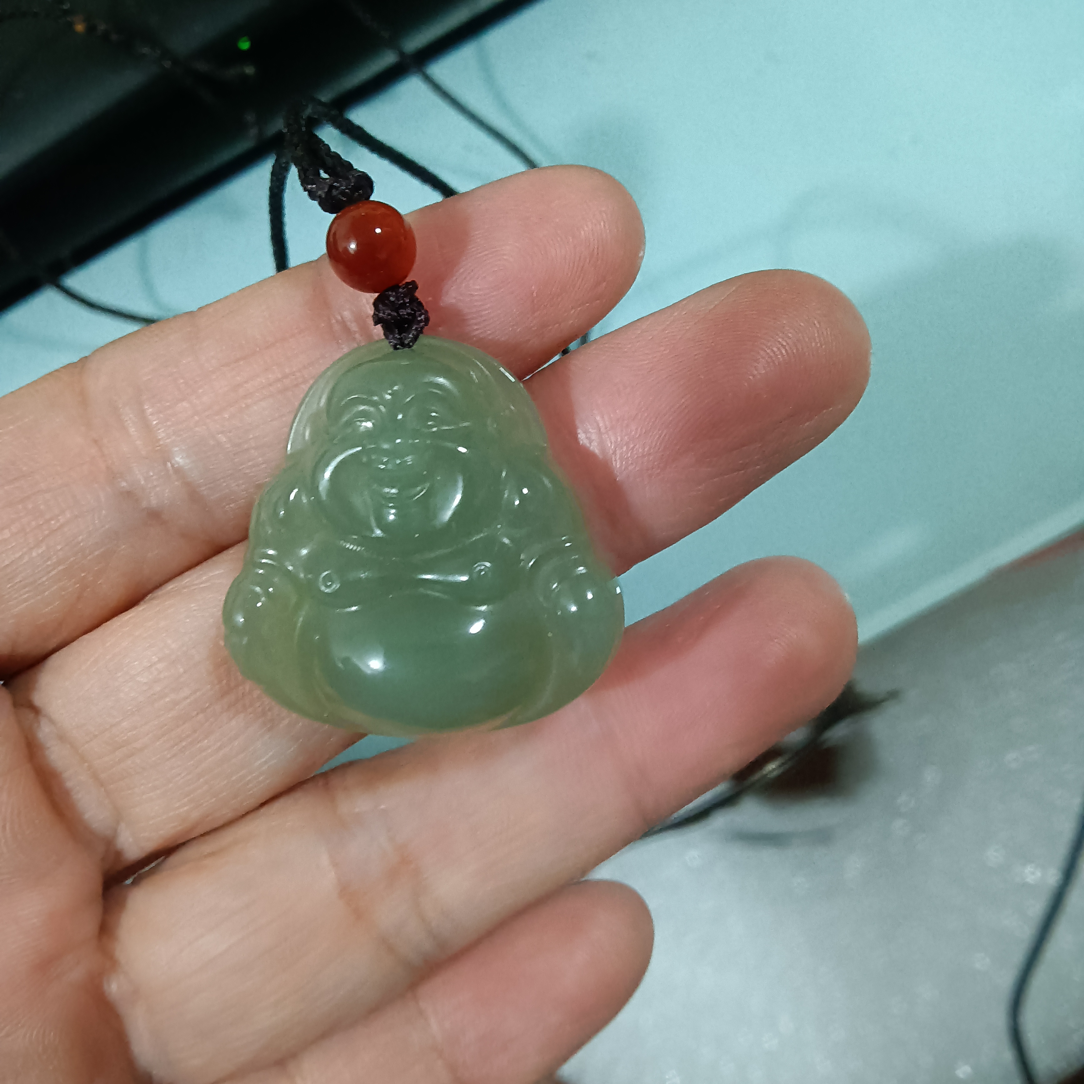 和田玉佛29*29*9.8mm